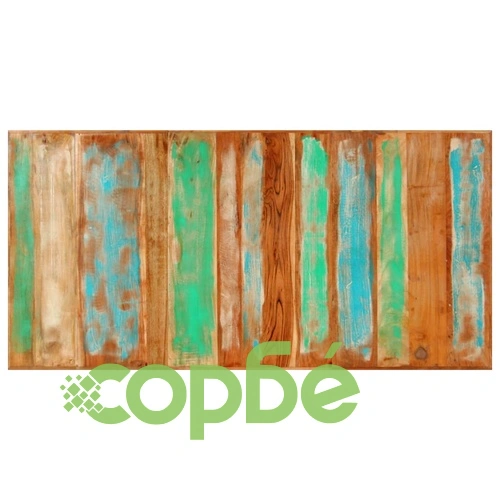 Трапезна маса, 180x90x76 см, регенерирано дърво масив ➤ топ цена ➤ sorbe.bg