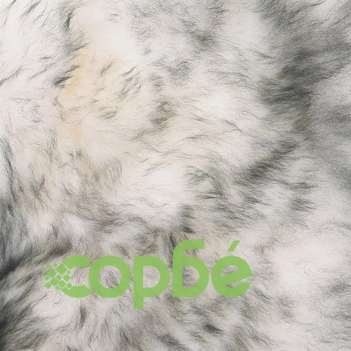 Подложки за столове, 2 бр, тъмносив меланж, 40x40 см, овча кожа ➤ топ цена ➤ sorbe.bg
