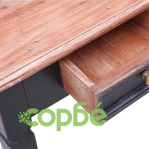 Писалище с чекмеджета, 90x50x101 см, махагоново дърво масив ➤ топ цена ➤ sorbe.bg