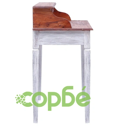 Писалище с чекмеджета, 90x50x101 см, махагоново дърво масив ➤ топ цена ➤ sorbe.bg