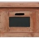 ТВ шкаф с 3 чекмеджета, 120x30x40 см, махагоново дърво масив