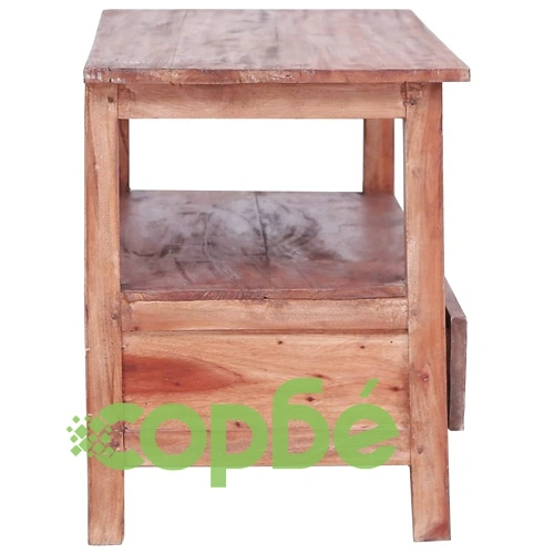 ТВ шкаф, 90x40x50 см, регенерирано дърво масив ➤ топ цена ➤ sorbe.bg