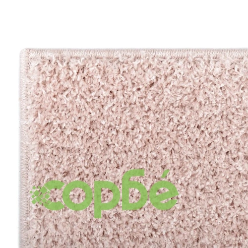 Рошав килим тип шаги, 80x150 см, бледорозов ➤ топ цена ➤ sorbe.bg