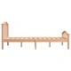 Рамка за легло, борова дървесина масив, 120х200 см