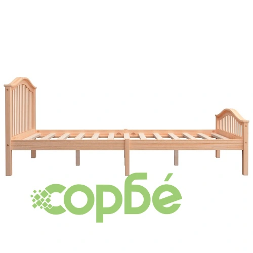 Рамка за легло, борово дърво масив, 160x200 cм ➤ топ цена ➤ sorbe.bg