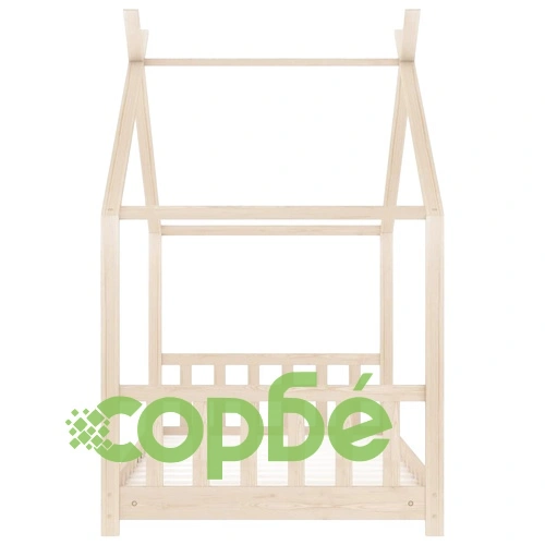 Рамка за детско легло, бор масив, 70x140 см ➤ топ цена ➤ sorbe.bg