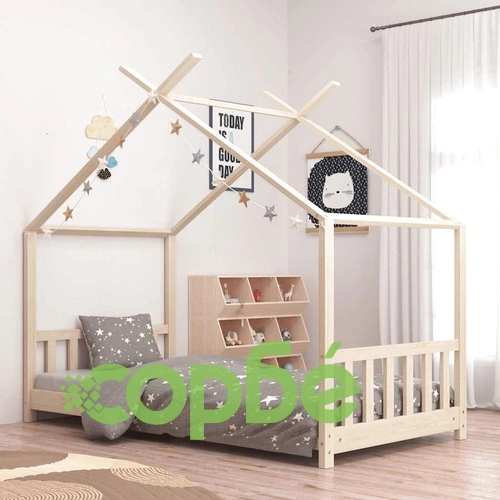 Рамка за детско легло, бор масив, 70x140 см ➤ топ цена ➤ sorbe.bg