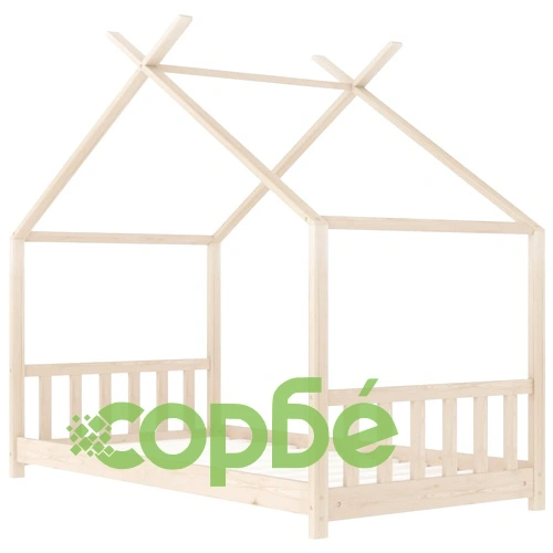 Рамка за детско легло, бор масив, 80x160 см ➤ топ цена ➤ sorbe.bg