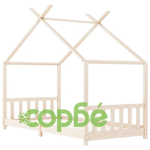 Рамка за детско легло, бор масив, 90х200 см ➤ топ цена ➤ sorbe.bg