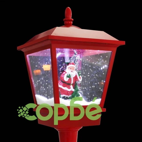 Празнична улична лампа с Дядо Коледа, 180 см, LED ➤ топ цена ➤ sorbe.bg