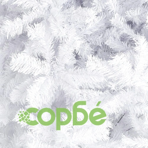 Изкуствено коледно дърво, 400 см, бяло  ➤ топ цена ➤ sorbe.bg