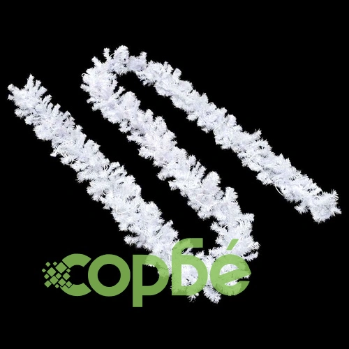 Коледен гирлянд с LED лампички, 5 м, бял ➤ топ цена ➤ sorbe.bg