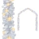 Коледен гирлянд с LED лампички, 10 м, бял