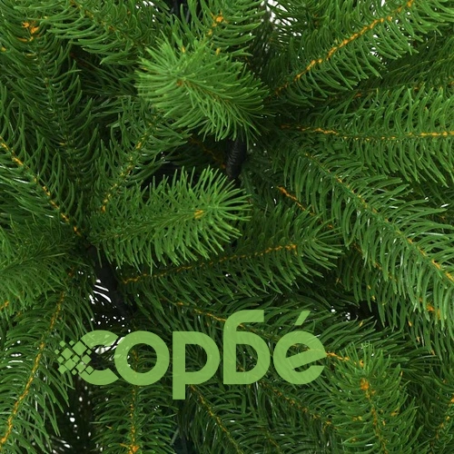 Изкуствено коледно дърво, реалистични иглички, 120 см, зелено ➤ топ цена ➤ sorbe.bg
