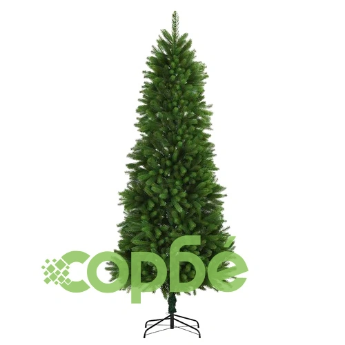 Изкуствено коледно дърво, реалистични иглички, 240 см, зелено ➤ топ цена ➤ sorbe.bg