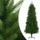 Изкуствено коледно дърво, реалистични иглички, 240 см, зелено