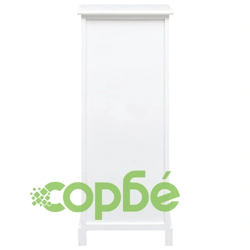 Страничен шкаф 35x30x90 см дърво пауловния ➤ топ цена ➤ sorbe.bg