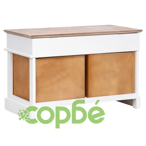 Пейка за коридор, 70x35x45 см, дърво от пауловния ➤ топ цена ➤ sorbe.bg