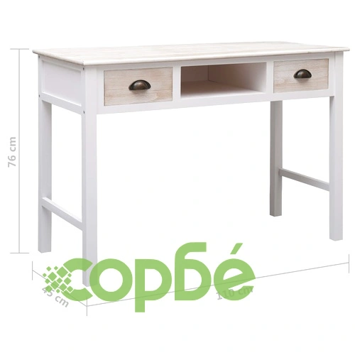 Конзолна маса, 110x45x76 см, дърво ➤ топ цена ➤ sorbe.bg