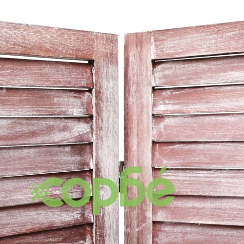 Параван за стая, 3 панела, кафяв, 105x165 cм, дърво ➤ топ цена ➤ sorbe.bg