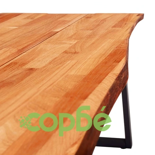 Трапезна маса, естествен цвят, 140x80x75 см, дъбов масив ➤ топ цена ➤ sorbe.bg