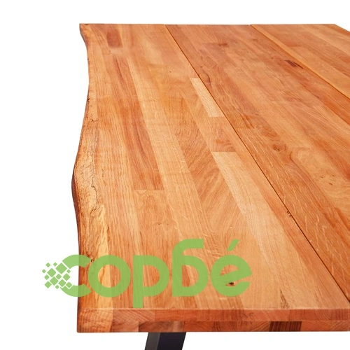 Трапезна маса, естествен цвят, 140x80x75 см, дъбов масив ➤ топ цена ➤ sorbe.bg