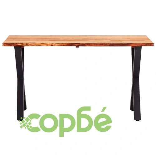 Трапезна маса, 140x80x75 см, дъбов масив ➤ топ цена ➤ sorbe.bg