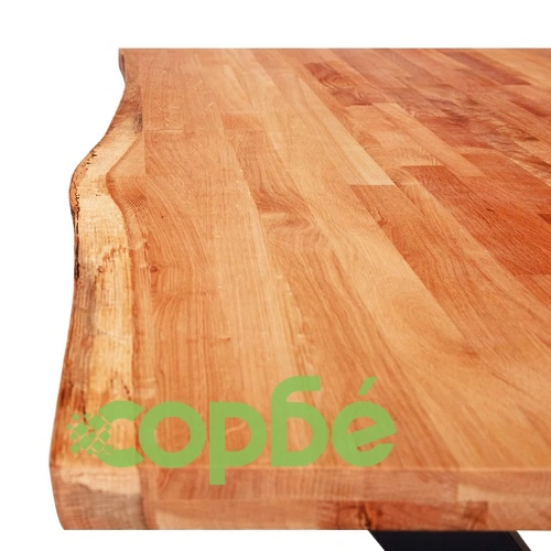 Трапезна маса, естествен цвят, 120x65x75 см, дъбов масив ➤ топ цена ➤ sorbe.bg