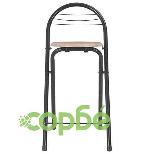 Бар комплект от 3 части с рафтове, дърво и стомана ➤ топ цена ➤ sorbe.bg