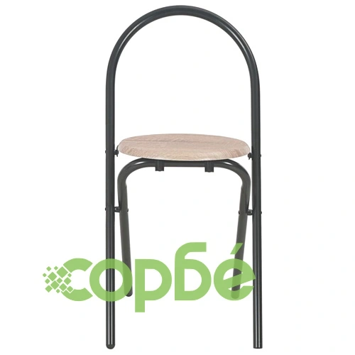 Сгъваем трапезен комплект с рафт, 3 части, МДФ и стомана ➤ топ цена ➤ sorbe.bg