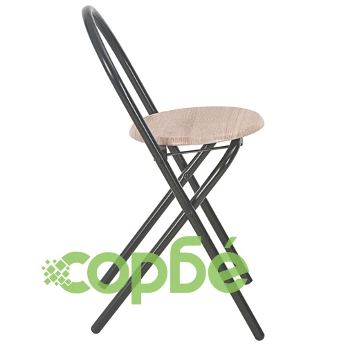 Сгъваем трапезен комплект с рафт, 3 части, МДФ и стомана ➤ топ цена ➤ sorbe.bg