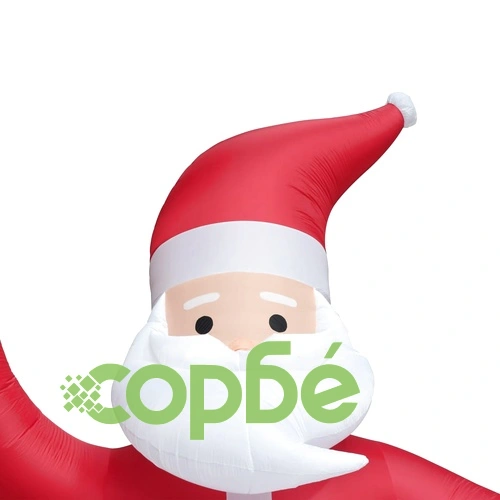 Надуваем Дядо Коледа, LED, IP20, 600 см, XXL   ➤ топ цена ➤ sorbe.bg