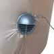 Надуваем коледен елен, LED, IP44, 500 см, XXL