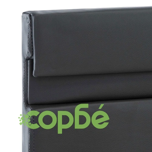 Рамка за легло с LED, сива, изкуствена кожа, 120x200 cм ➤ топ цена ➤ sorbe.bg