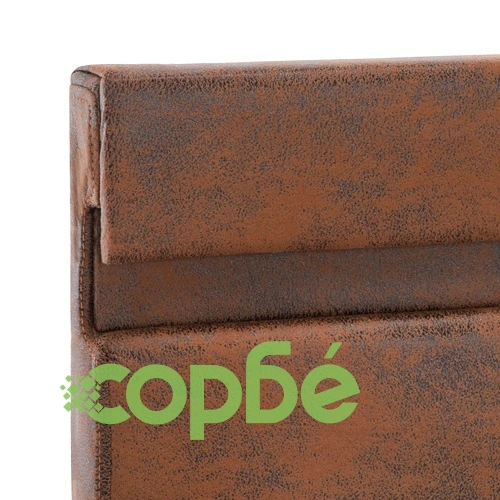 Рамка за легло с LED, кафява, текстил, 90x200 см ➤ топ цена ➤ sorbe.bg