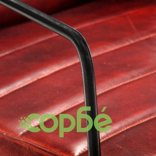 Фотьойл, тъмнокафяв, естествена кожа ➤ топ цена ➤ sorbe.bg