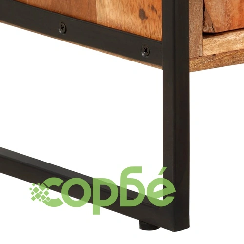 Библиотека с 4 нива 124x30x180 см регенерирана дървесина масив ➤ топ цена ➤ sorbe.bg