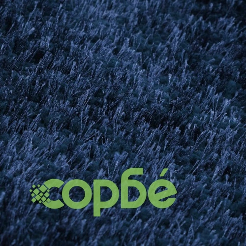 Рошав килим тип шаги, 120x160 см, син ➤ топ цена ➤ sorbe.bg