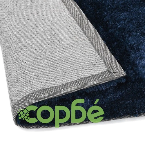 Рошав килим тип шаги, 140x200 см, син ➤ топ цена ➤ sorbe.bg