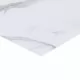 Плот за маса бял квадратен 70x70 см стъкло с мраморна текстура