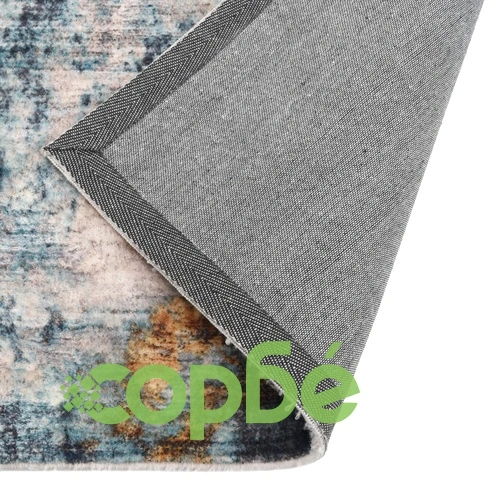 Цветен килим с принт, 80x150 см, полиестер ➤ топ цена ➤ sorbe.bg