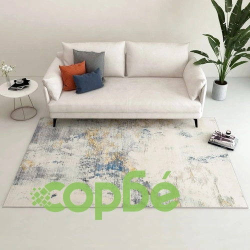 Цветен килим с принт, 140x200 см, полиестер ➤ топ цена ➤ sorbe.bg