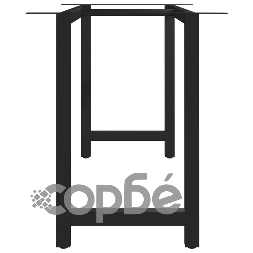 Крак за трапезна маса, H-образна рамка, 140x60x72 см ➤ топ цена ➤ sorbe.bg