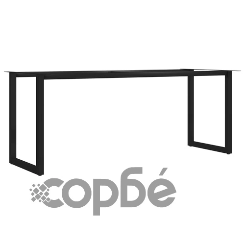 Крак за трапезна маса, O-образна рамка, 200x80x72 см ➤ топ цена ➤ sorbe.bg