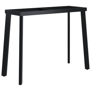 Крак за трапезна маса, V-образна рамка, 100x40x72 см