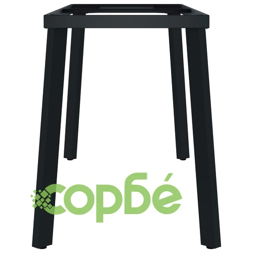 Крак за трапезна маса, V-образна рамка, 140x60x72 см ➤ топ цена ➤ sorbe.bg