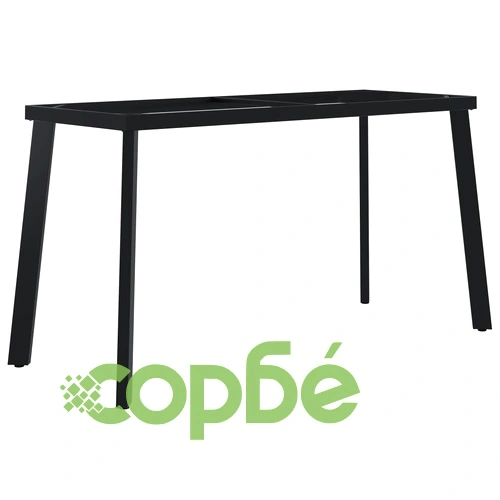 Крак за трапезна маса, V-образна рамка, 160x70x72 см ➤ топ цена ➤ sorbe.bg