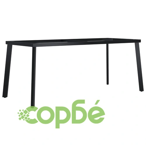 Крак за трапезна маса, V-образна рамка, 200x80x72 см ➤ топ цена ➤ sorbe.bg