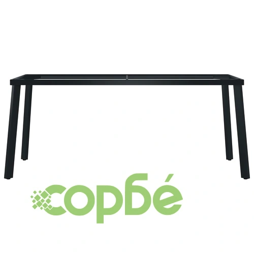 Крак за трапезна маса, V-образна рамка, 200x80x72 см ➤ топ цена ➤ sorbe.bg