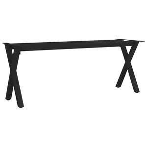 Крак за пейка, X-образна рамка, 105x36x42 см